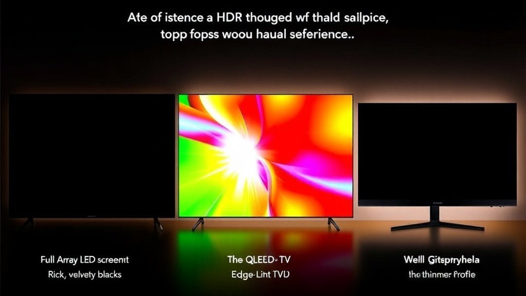 Full Array LED Vs QLED Vs Edge-Lit TVS: Which Delivers The Deepest ...